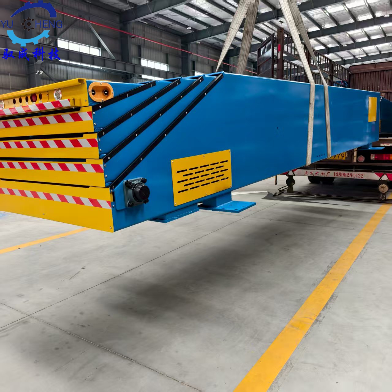 五节伸缩皮带机